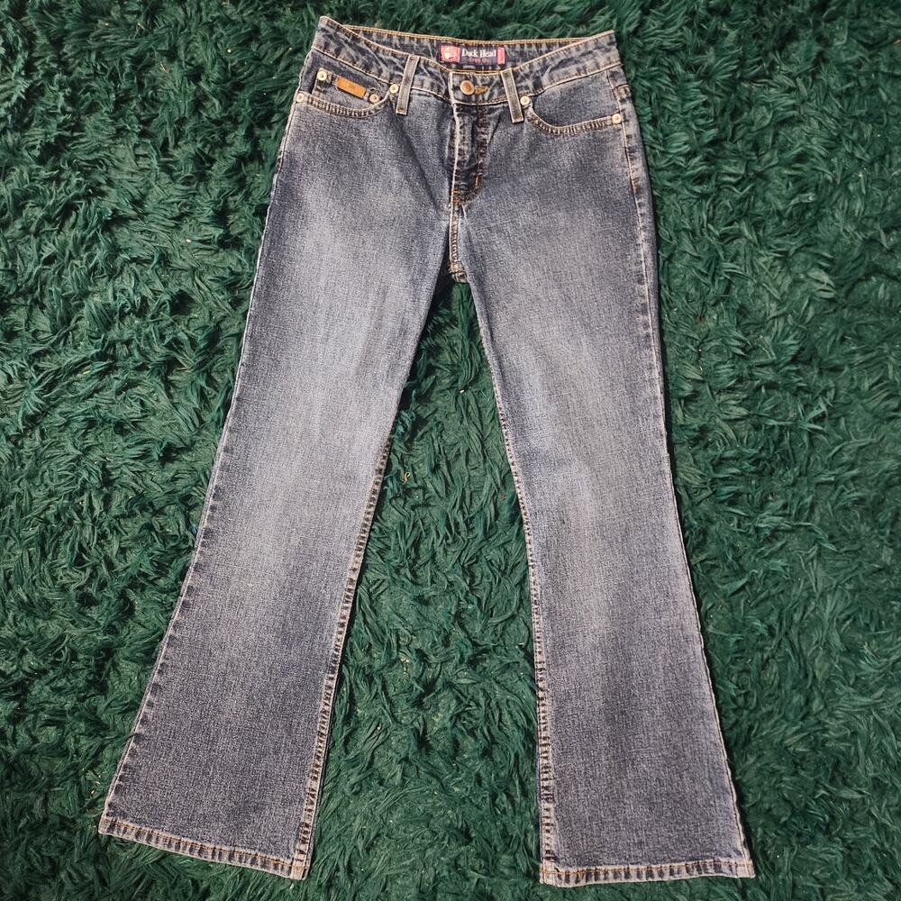 Duck Head Women’s Flare Jeans Size 26x27 Vintage Y2K Bootcut Denim